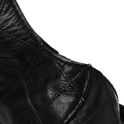 Chanel Lambskin Weekender Tote Black 15 of 16