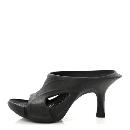 Balenciaga Rubber Womens Mold Slide Sandals 38 Black 1 of 7