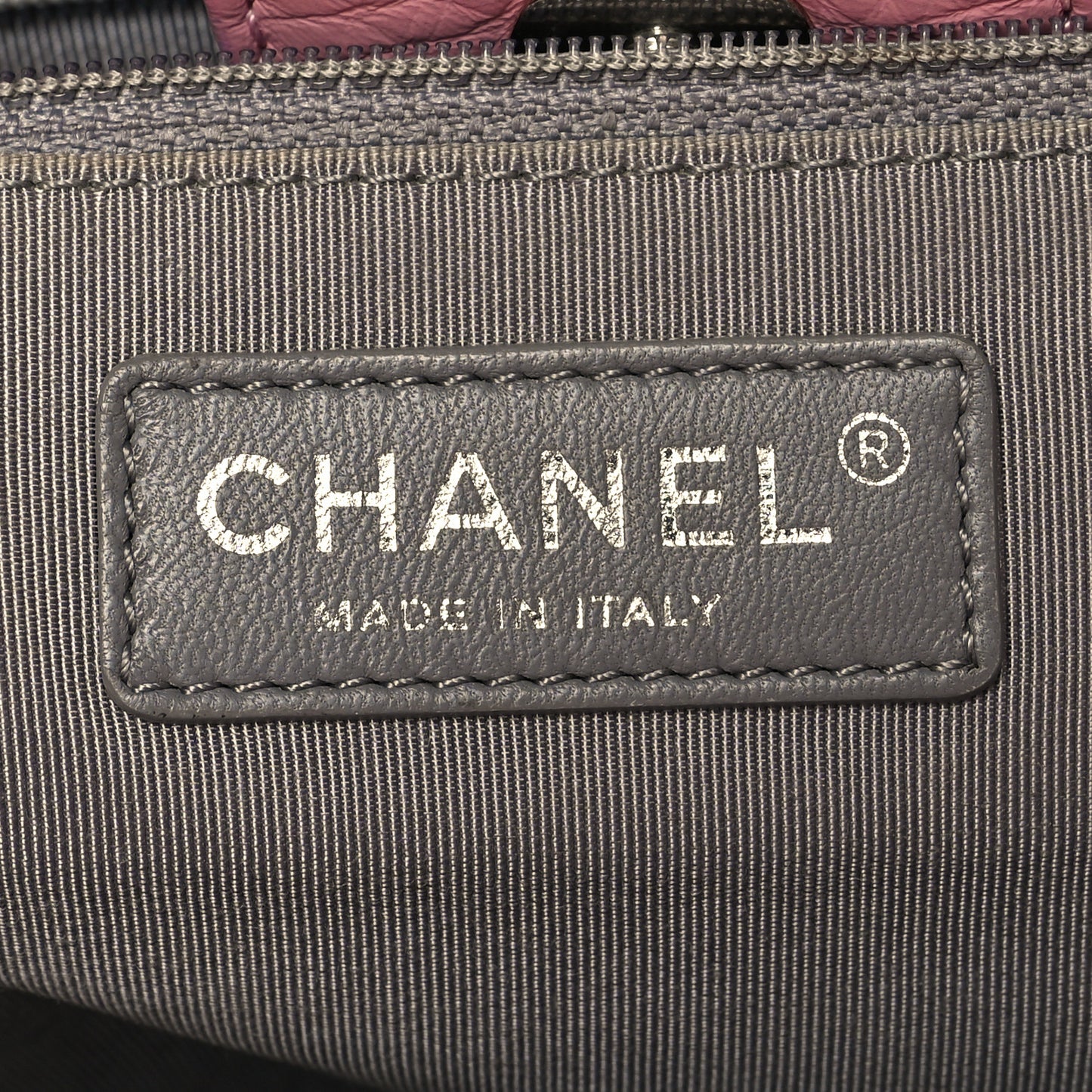 Calfskin Cerf Executive Shopper Tote Pink