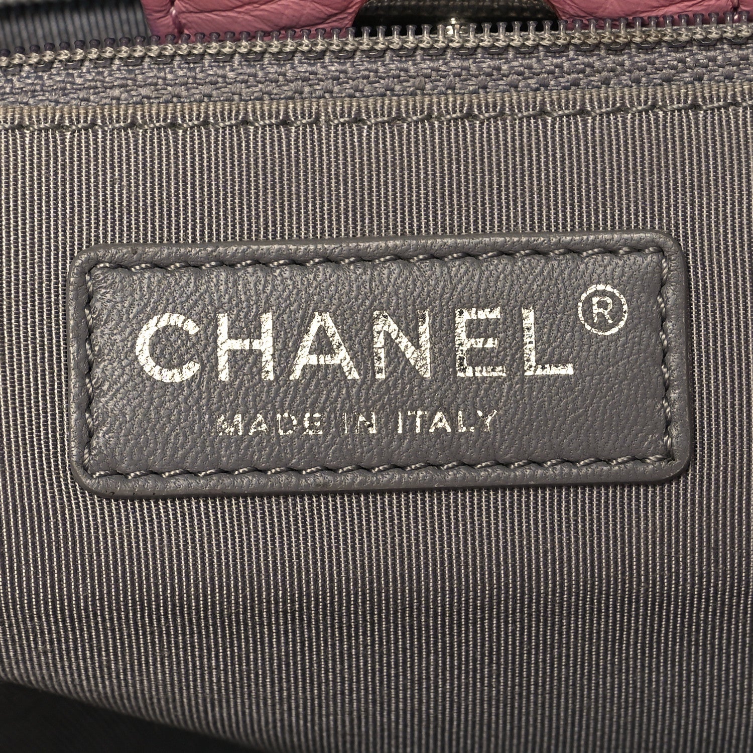 Chanel Calfskin Cerf Executive Shopper Tote Pink 8 of 16
