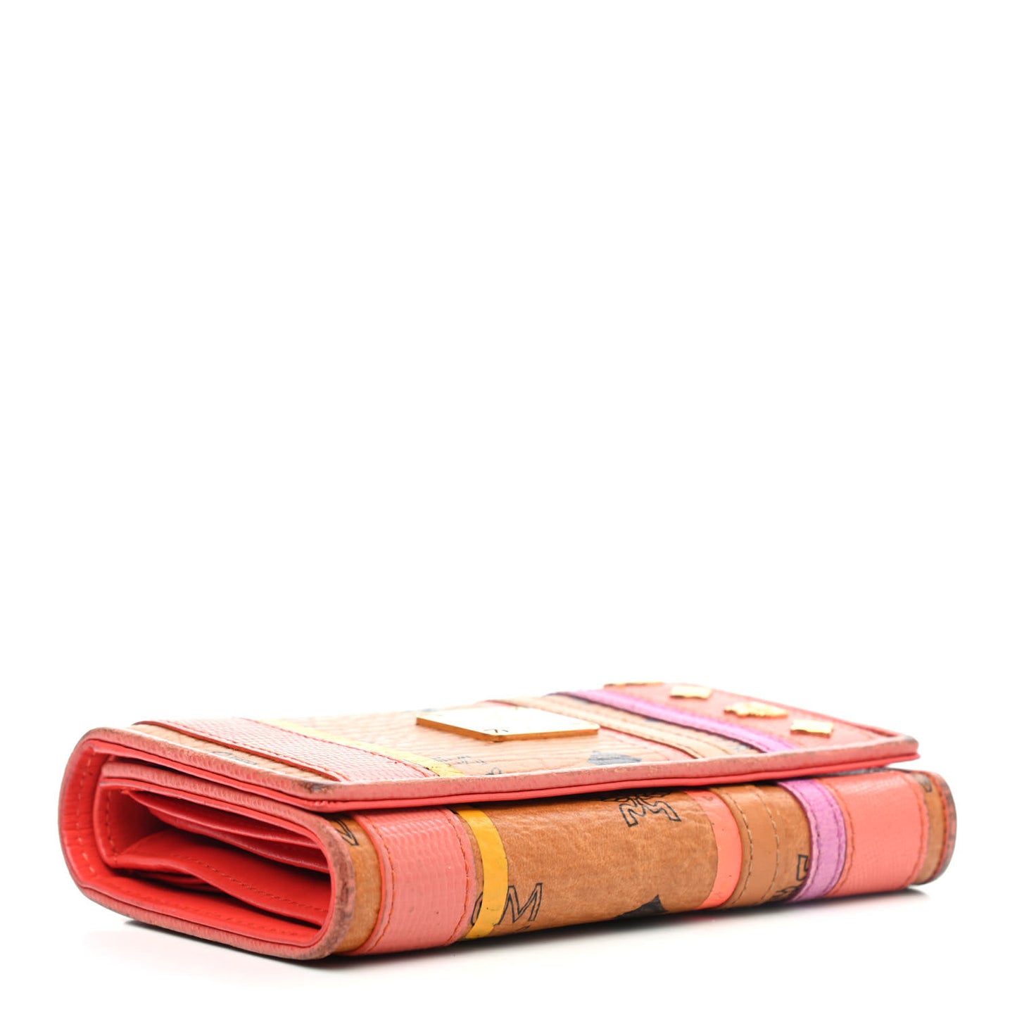 Visetos Striped Trifold Wallet