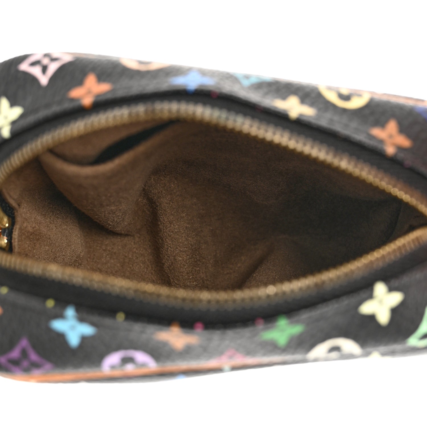 Louis Vuitton LOUIS VUITTON Monogram Multicolor Trousse Wapity Black 5 of 7