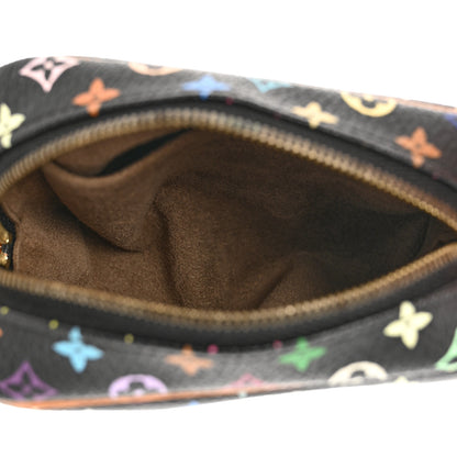 Louis Vuitton LOUIS VUITTON Monogram Multicolor Trousse Wapity Black 5 of 7