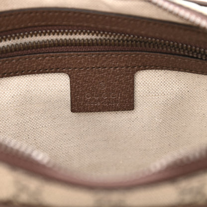 Gucci Soft GG Supreme Monogram Medium Ophidia Belt Bag Dark Brown 6 of 11