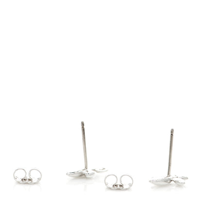 Tiffany Sterling Silver Paloma Picasso Olive Leaf Earrings 3 of 4
