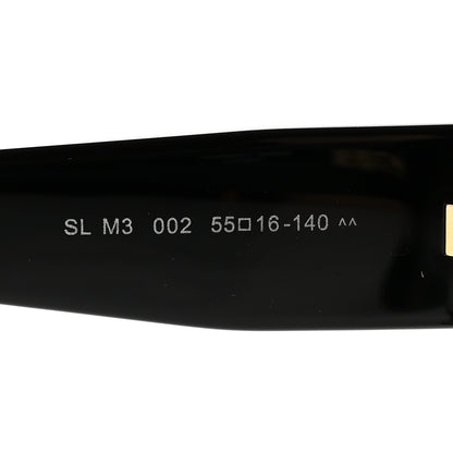Saint Laurent SL M3 Sunglasses Black 7 of 9