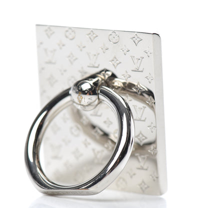 Louis Vuitton Nanogram Phone Ring Holder Silver 3 of 4