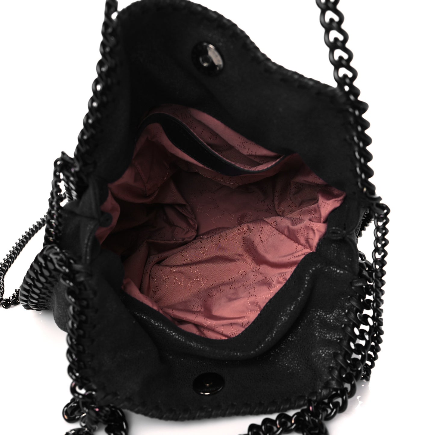 Shaggy Deer Falabella Mini Crossbody Bag Black