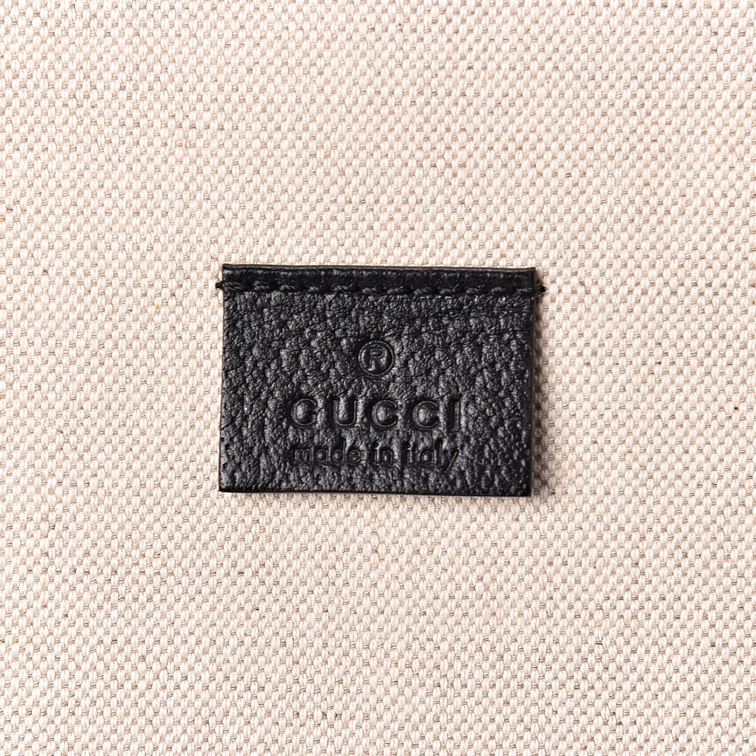Gucci Patent Canvas Frame Logo Vertical Tote Black Crop 7 of 11