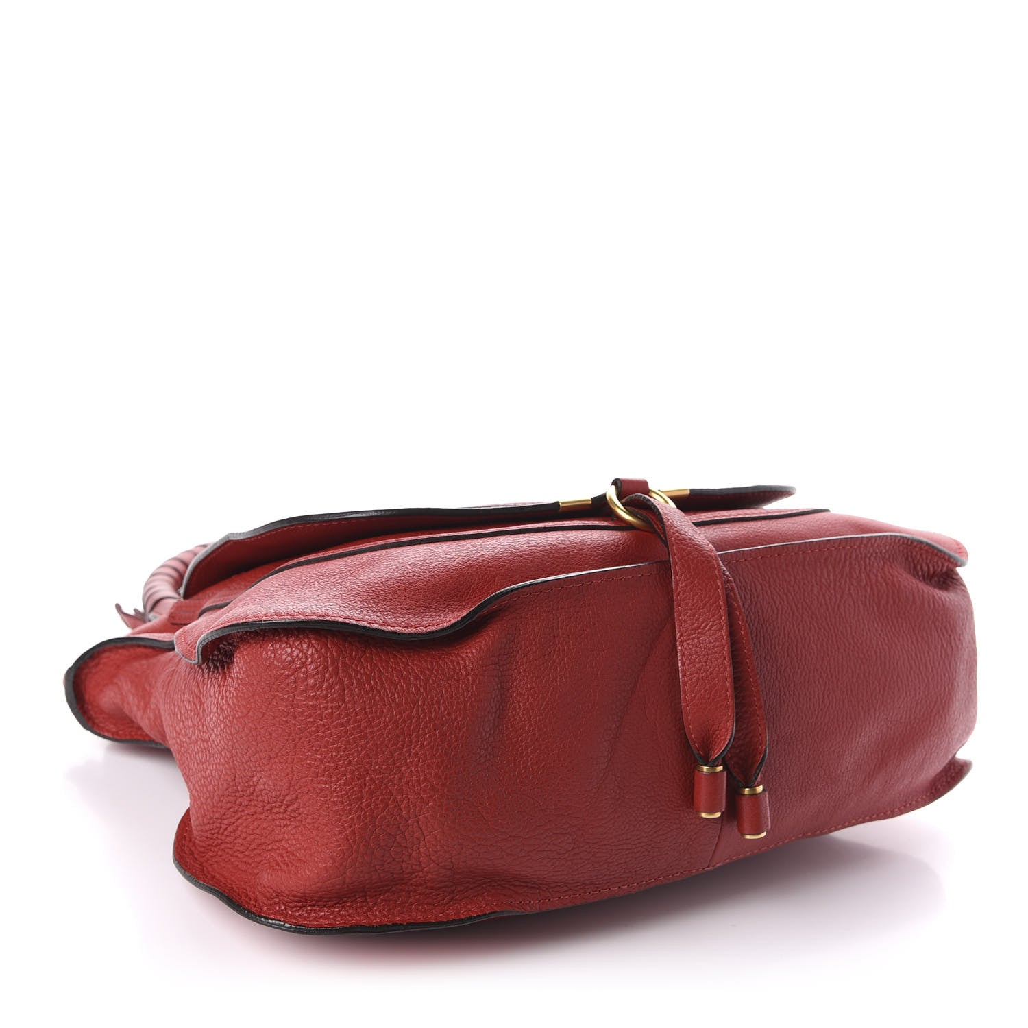 Chloe Calfskin Medium Marcie Satchel Peony Red 4 of 11