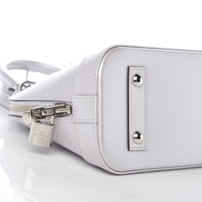 Louis Vuitton Epi Alma BB Lilac Nacre 9 of 10