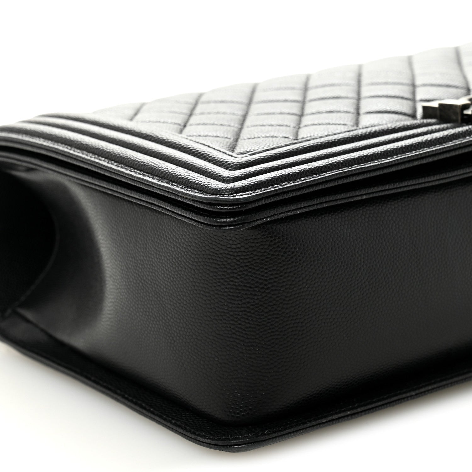 Chanel Caviar Quilted New Medium Boy Flap Black 9 of 10
