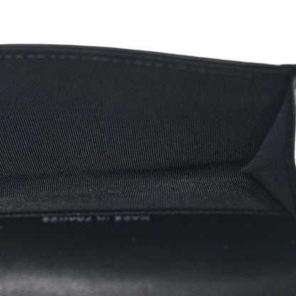Chanel Aged Calfskin Quilted Reissue Flap Card Holder So Black 5 of 10