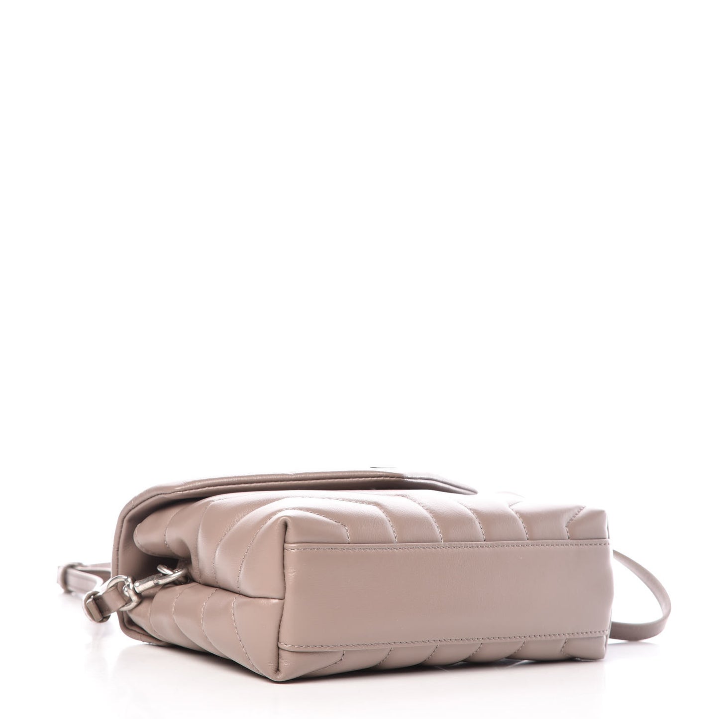 Calfskin Y Quilted Monogram Toy Loulou Satchel Mink