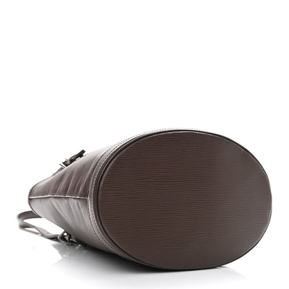 Louis Vuitton Epi Petit Bucket 23 Moka 4 of 13