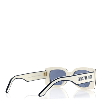 Christian Dior Diorpacific S1U Square Sunglasses White Blue 4 of 8