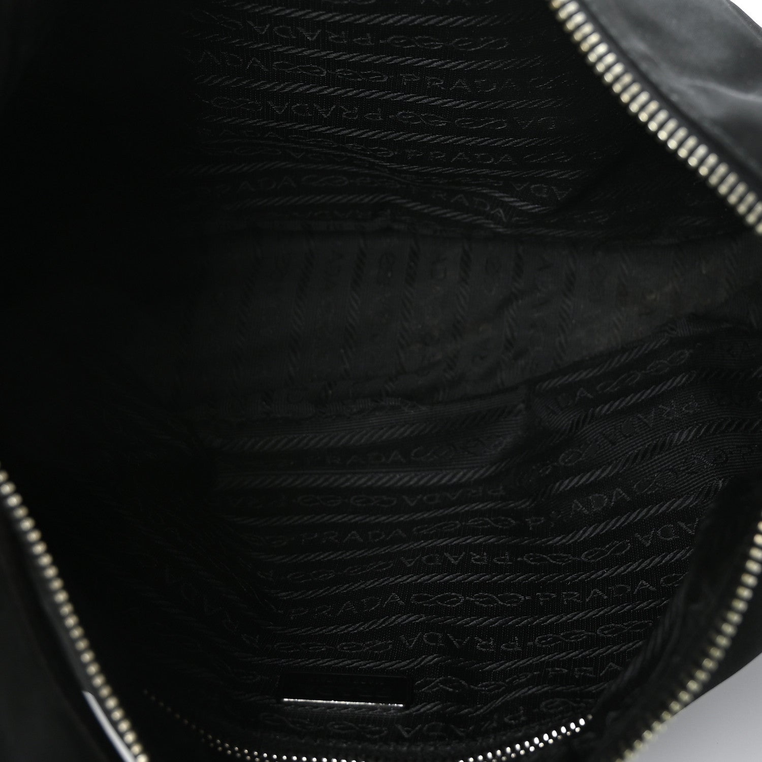 Prada Tessuto Nylon Hobo Black 4 of 9