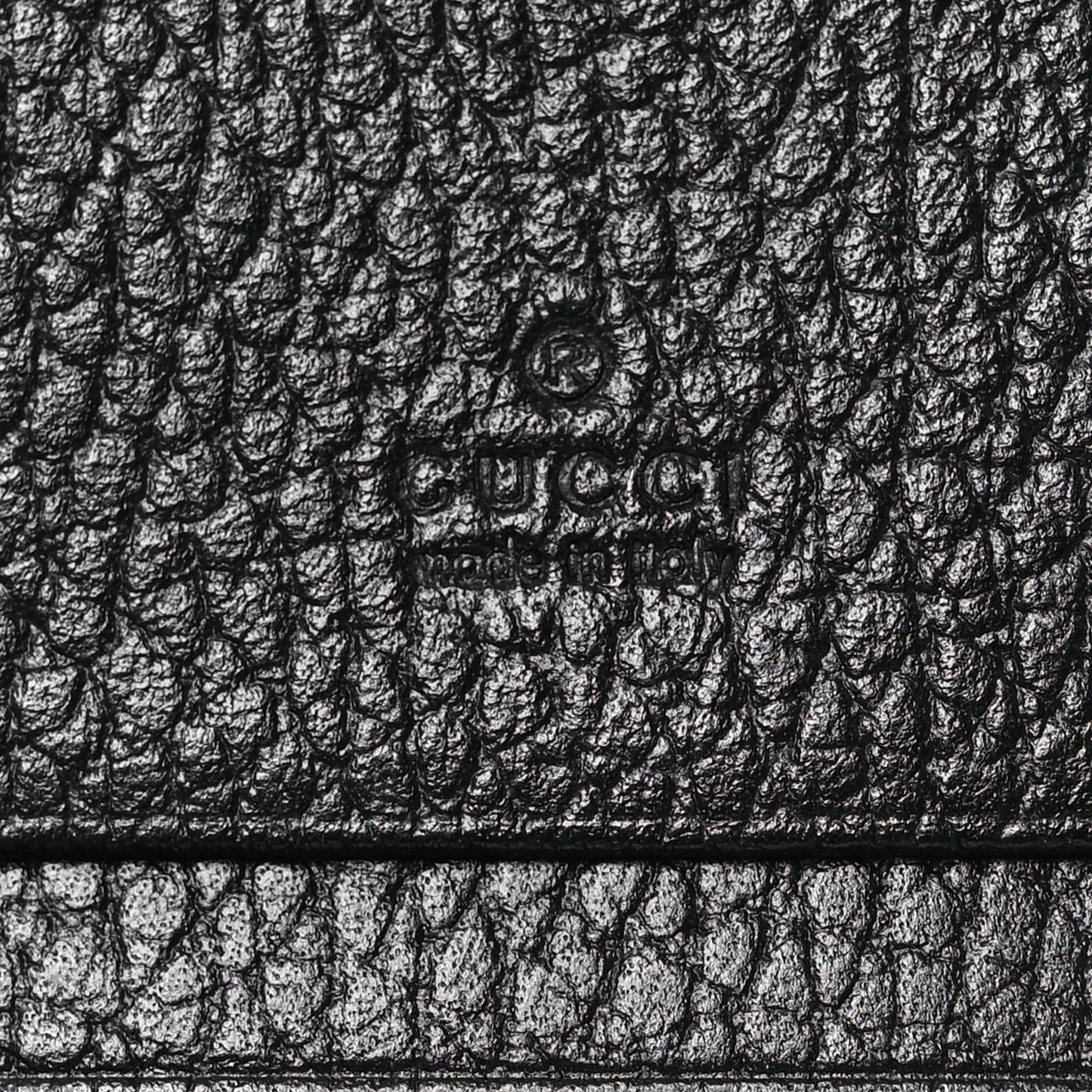 Dollar Calfskin GG Supreme Monogram GG Marmont Card Case Black Beige Ebony