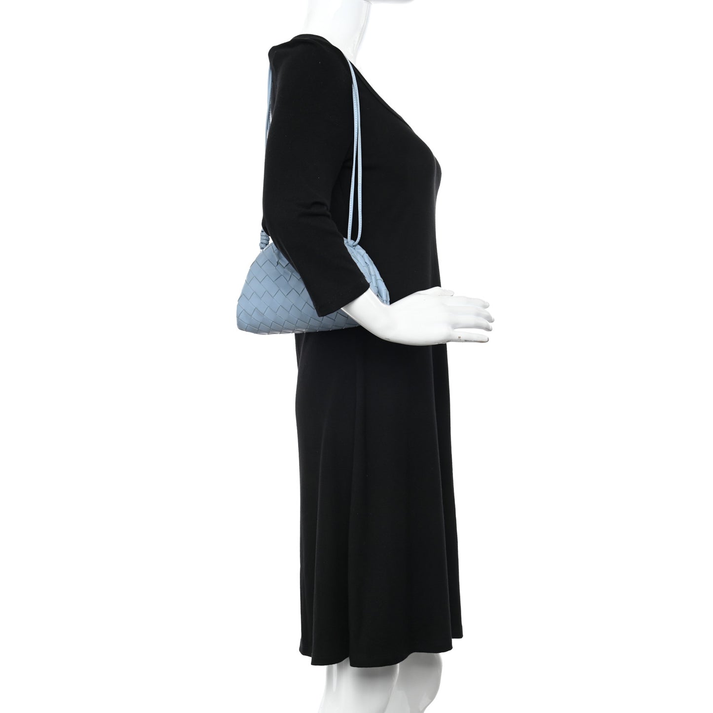 Nappa Intrecciato The Mini Pouch Ice