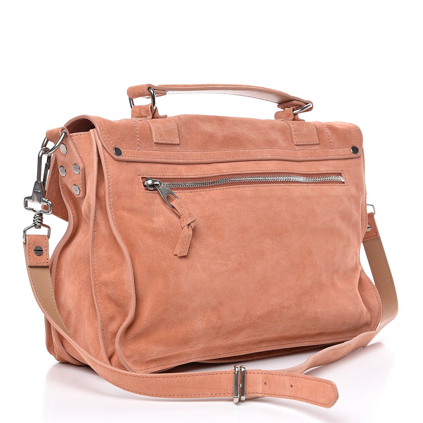 Suede Medium PS1 Satchel Fawn