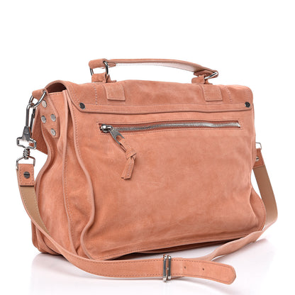 Proenza Schouler Suede Medium PS1 Satchel Fawn 3 of 9