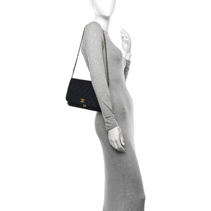 Chanel Lambskin Quilted Small Single Flap Black 2 of 15