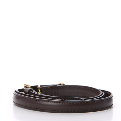 Louis Vuitton Calfskin 16mm Adjustable Shoulder Strap Brown 2 of 2