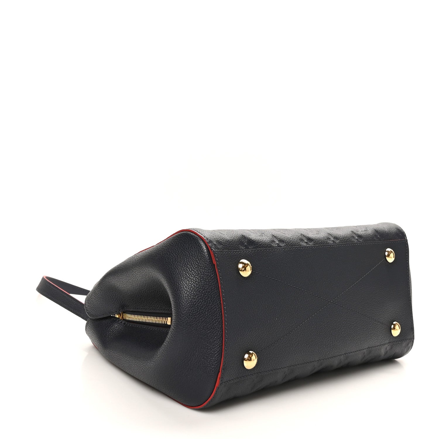 Louis Vuitton Empreinte Montaigne MM Marine Rouge 4 of 9