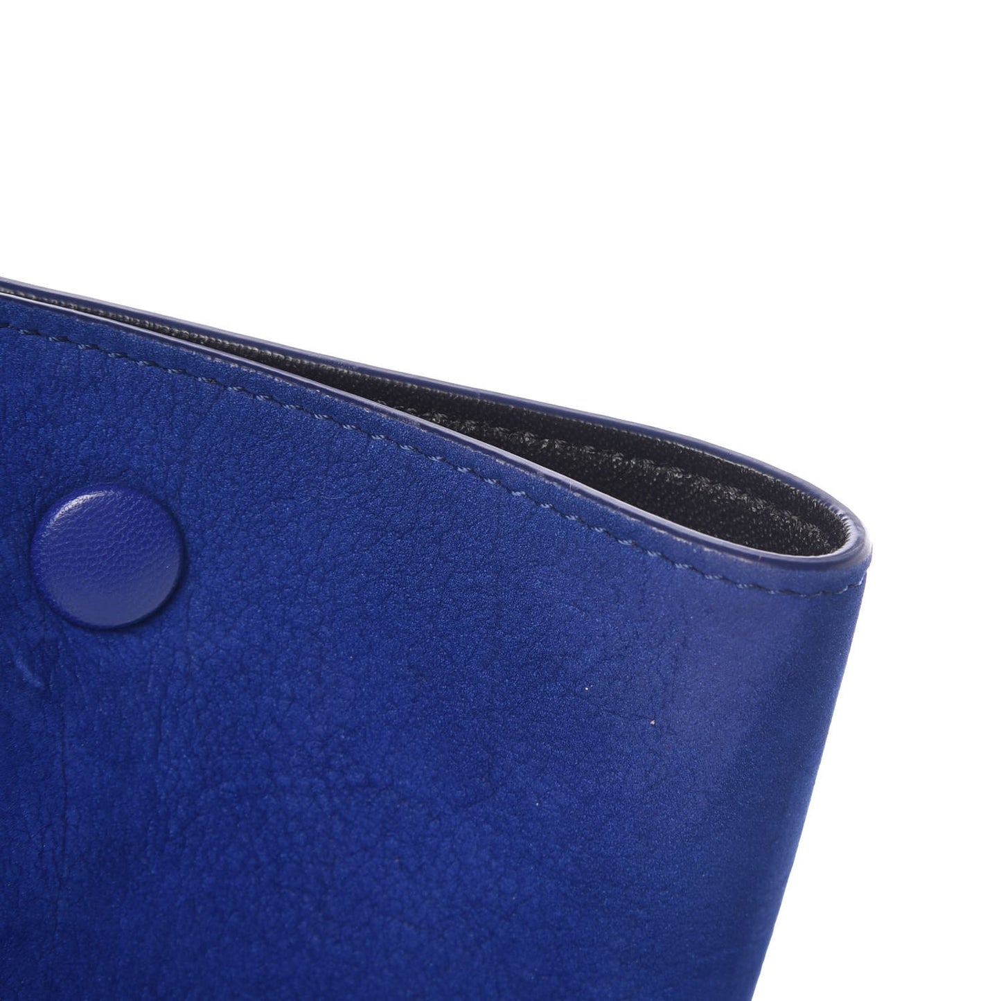 Bullhide Calfskin Nubuck Medium Tri-color Trapeze Coffee