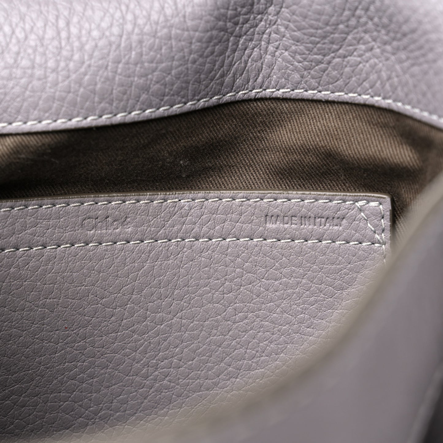 Calfskin Medium Marcie Round Crossbody Bag Cashmere Grey