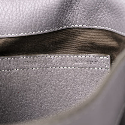 Chloe Calfskin Medium Marcie Round Crossbody Bag Cashmere Grey 6 of 11