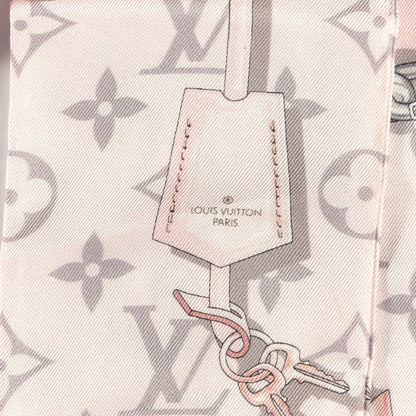 Louis Vuitton Silk Monogram Confidential Bandeau Light Pink 3 of 5