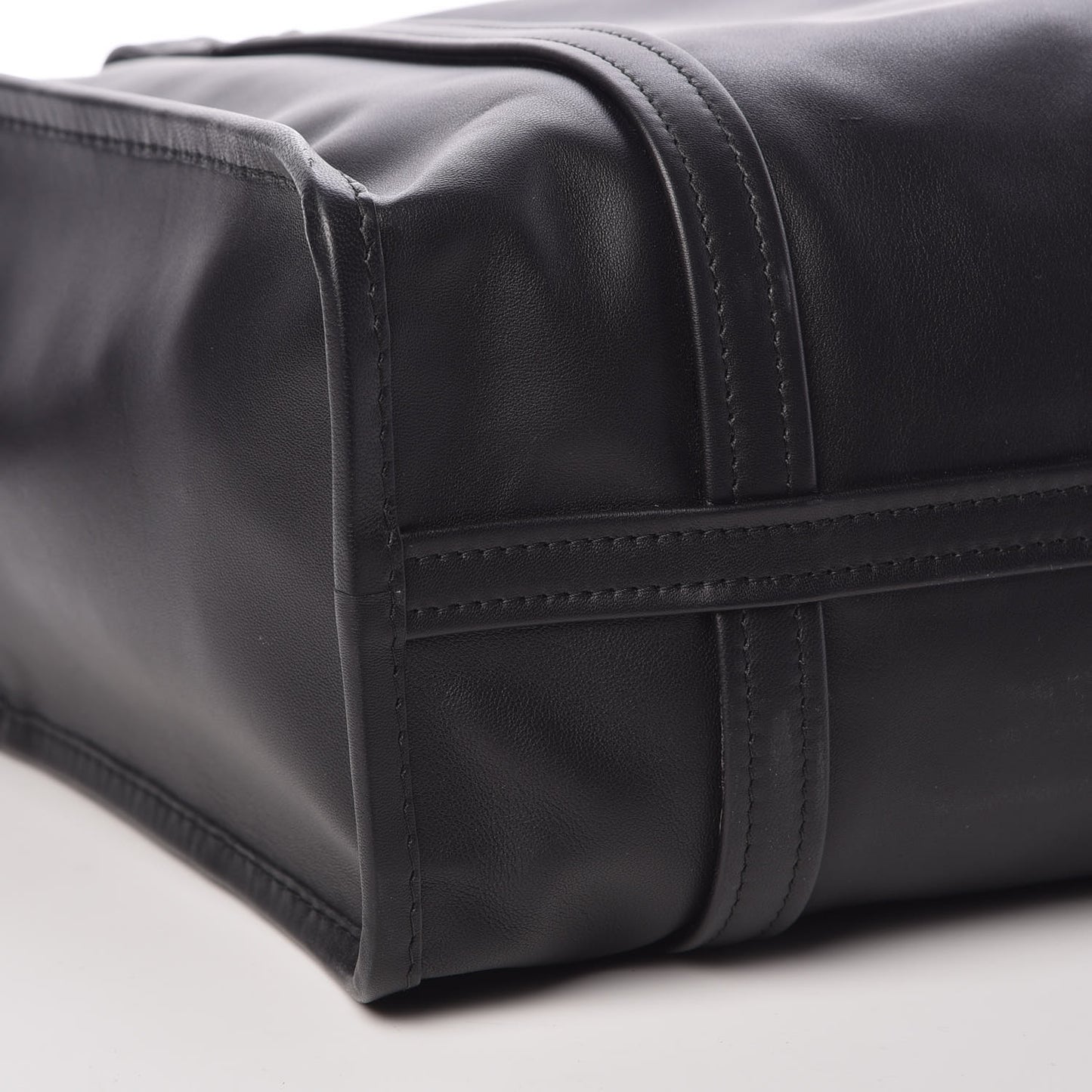 Agneau Small Bazar Shopper Tote Black