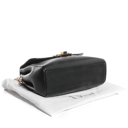 Christian Dior Calfskin Small Diorling Black 4 of 8