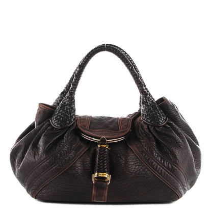 Fendi Nappa Spy Chocolate 1 of 8