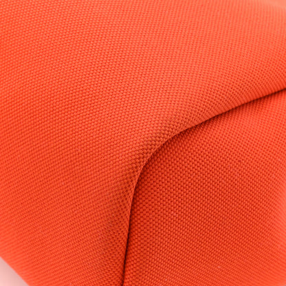 Hermes Vache Hunter Toile Herbag Zip Retourne 31 PM Orange Mecano Rouge H 13 of 15