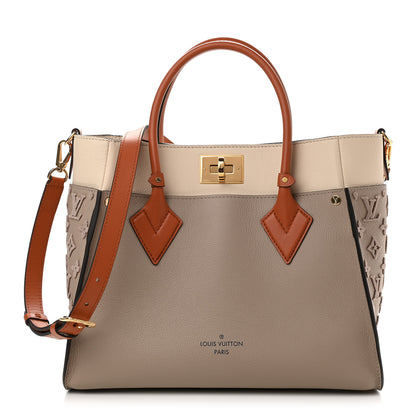 Louis Vuitton Calfskin Monogram Tufting On My Side Galet 1 of 9