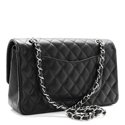 Chanel Caviar Quilted Medium Double Flap Black 3 of 10
