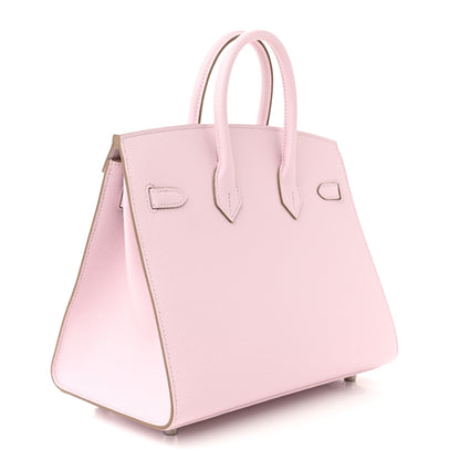 Hermes Epsom Birkin Sellier 25 Mauve Pale 3 of 11