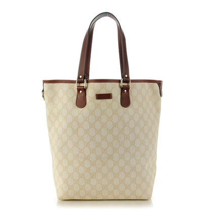 Gucci GG Supreme Monogram Medium Joy Vertical Tote Brown 1 of 7