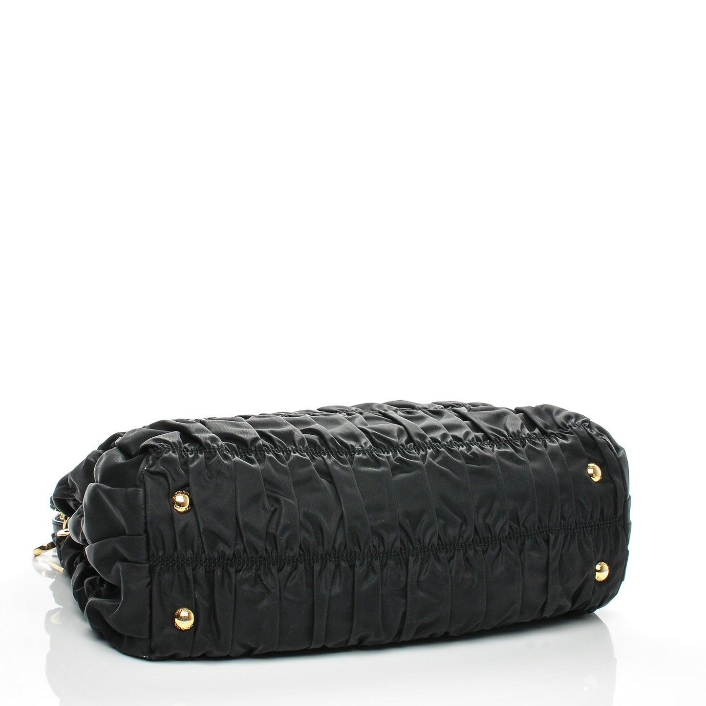 Tessuto Nylon Gaufre Tote Nero Black