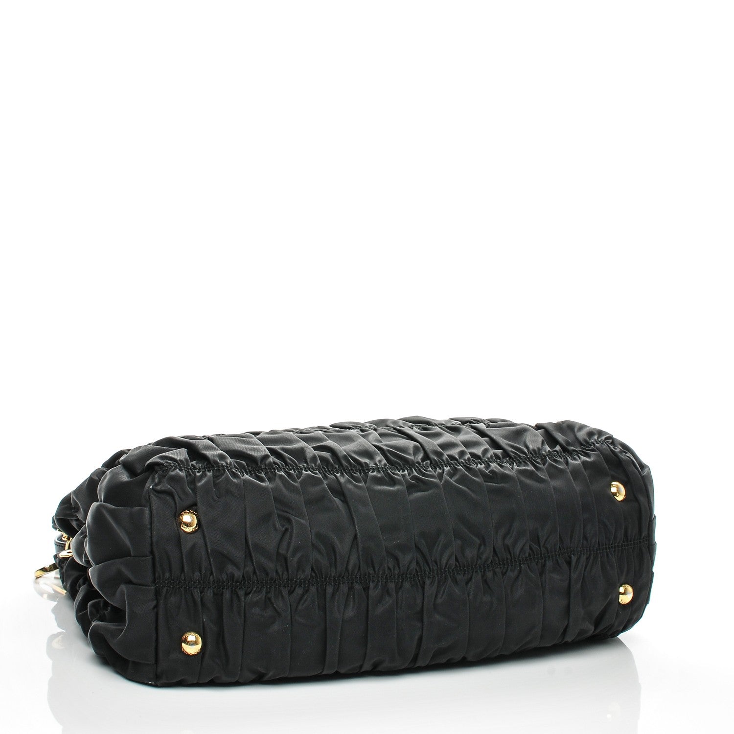 Prada Tessuto Nylon Gaufre Tote Nero Black 4 of 11