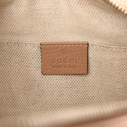 Gucci Pebbled Calfskin Small Soho Disco Bag Camelia 6 of 17