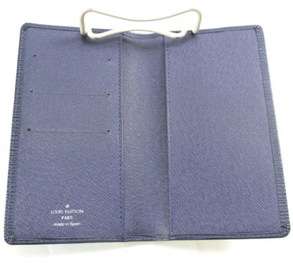 Louis Vuitton Epi Checkbook Cover Blue 4 of 7