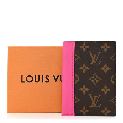 Louis Vuitton Monogram Macassar Passport Cover Fuchsia 12 of 12