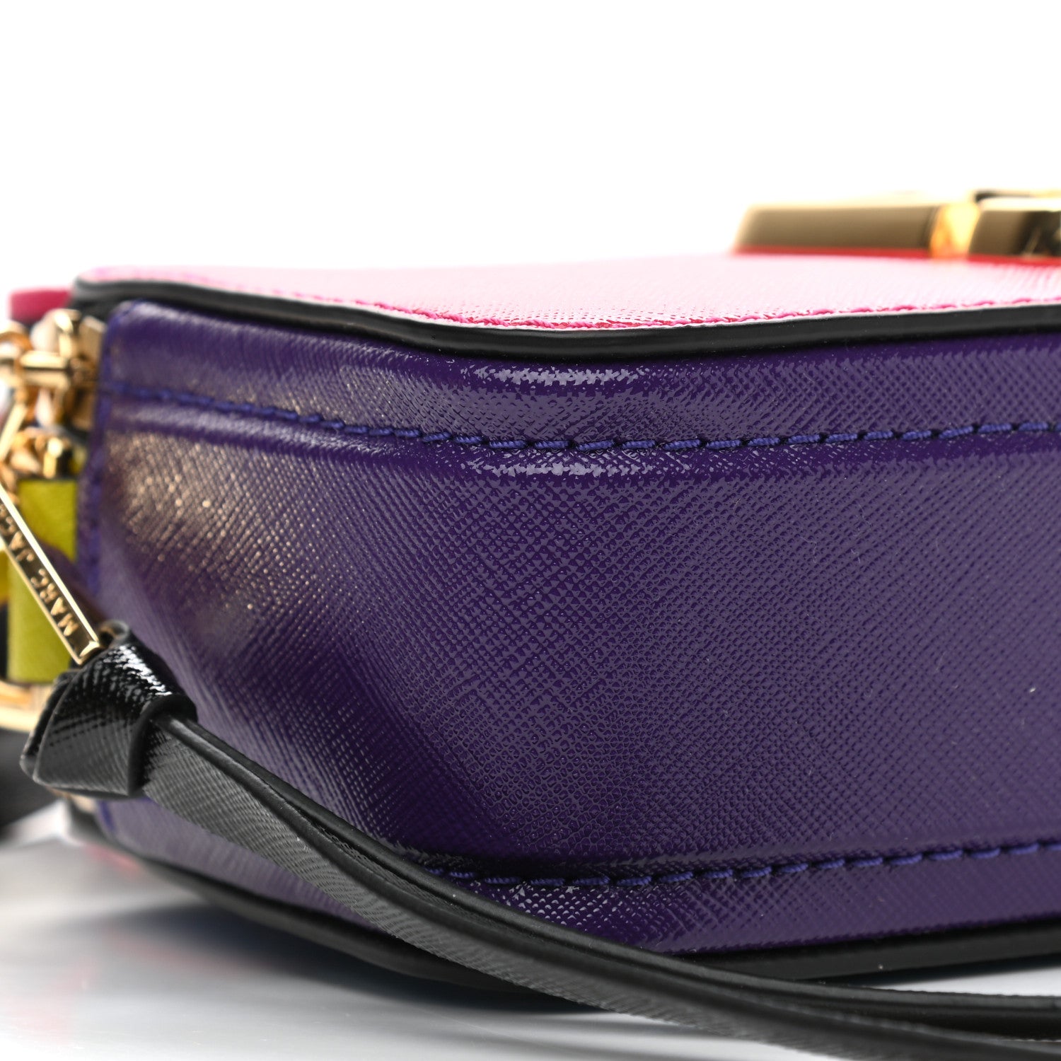 Marc Jacobs Saffiano Small Snapshot Camera Bag Red Multicolor 11 of 12