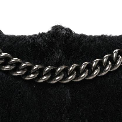 Chanel Goat Hair Medium Celtic Boy Flap Black 8 of 11