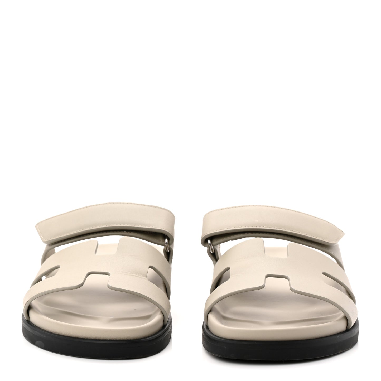 Calfskin Womens Chypre Sandals 36.5 Beige Esquisse