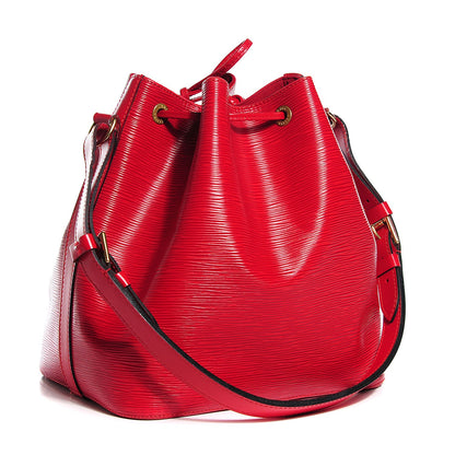 Louis Vuitton Epi Petit Noe Red 3 of 7