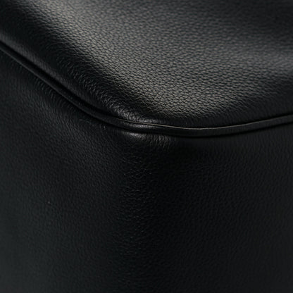 Versace Grained Calfskin La Medusa Bucket Bag Black 11 of 13